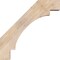 Ekena Millwork 5 1/2"W x 26"D x 26"H Merced Smooth Knee Brace, Douglas Fir BRC06X26X26MRC00SDF - alternate 2